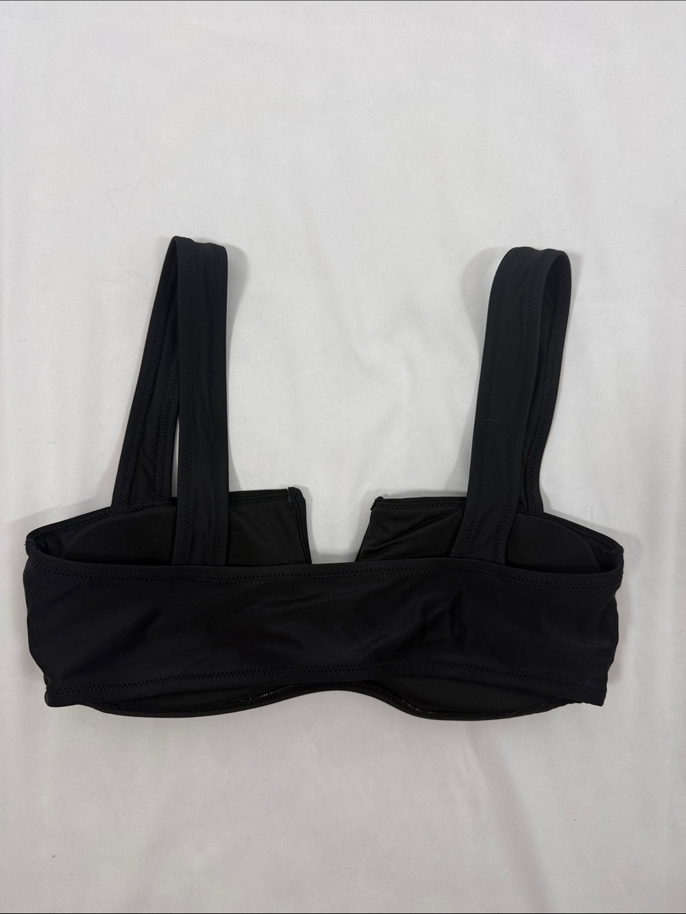 aerie Black V-Notch Bikini Top - Picture 2 of 3